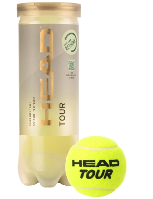 Head Tour Tennis Balls 3pk